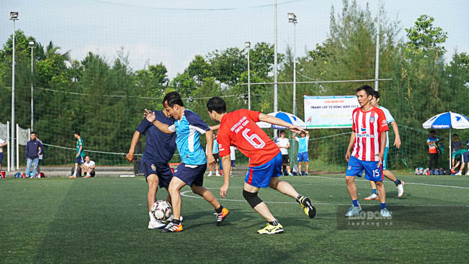 Công đoàn Các khu công nghiệp tỉnh Sóc Trăng tổ chức giải  bóng đá chào mừng Đại hội Công đoàn tỉnh Sóc Trăng, nhiệm kỳ 2023-2028. Phương Anh