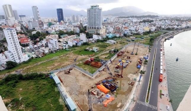 Dự án khu dân cư cồn Tân Lập ảnh chụp năm 2019. Ảnh: Hữu Long