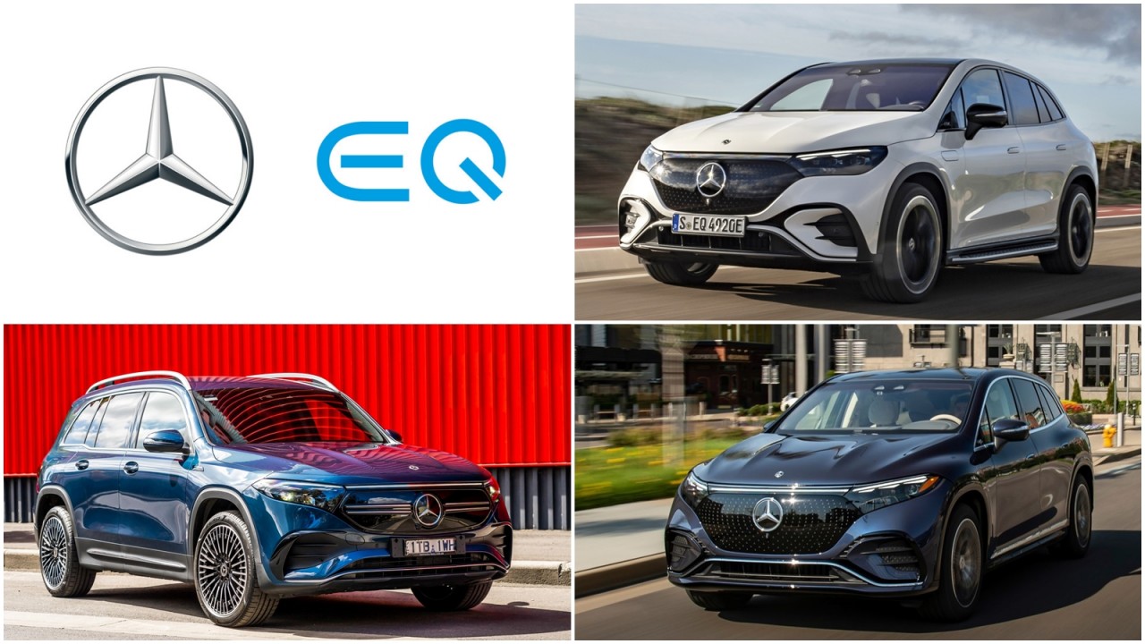 Bộ 3 Mercedes-Benz EQ sắp ra mắt tại Việt Nam. Ảnh: Mercedes-Benz