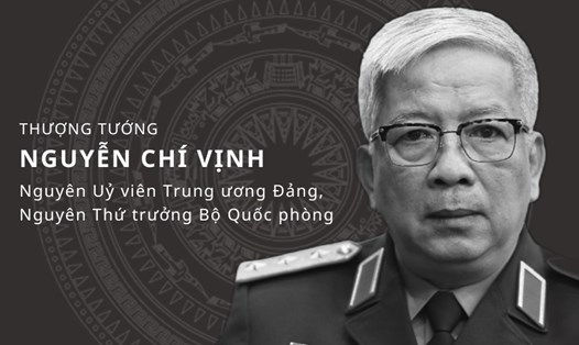 Tang lễ Thượng tướng Nguyễn Chí Vịnh - nguyên Thứ trưởng Bộ Quốc phòng được tổ chức sáng nay (18.9) tại Nhà tang lễ Quốc gia. Ảnh: T.Vương