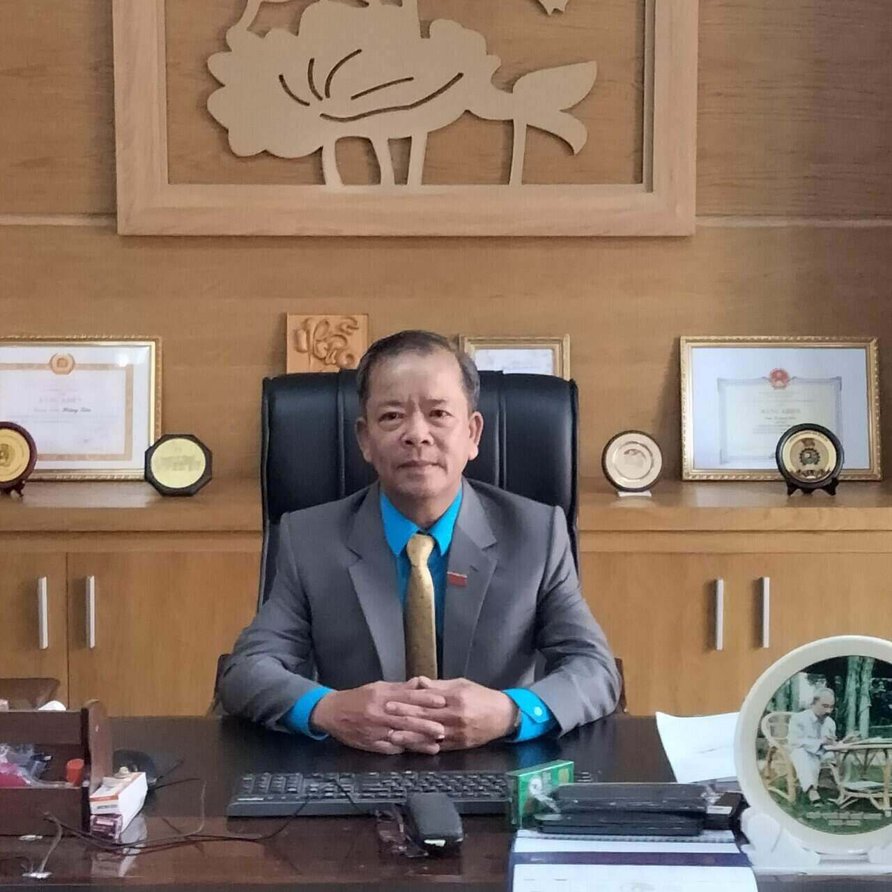 Ông Hoàng Liên - Chủ tịch LĐLĐ tỉnh Lâm Đồng. Ảnh: Đức Thiệm