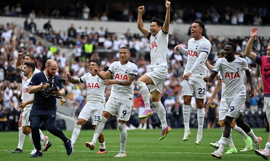 Tottenham đang thăng hoa và cuốn phăng mọi đối thủ. Ảnh: AFP