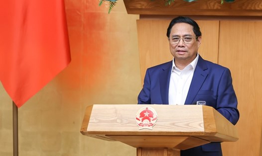 Thủ tướng Chính phủ Phạm Minh Chính làm Chủ tịch Hội đồng điều phối vùng Đồng bằng sông Hồng. Ảnh: VGP