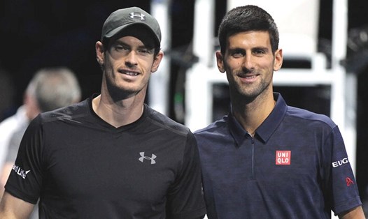 Andy Murray và Novak Djokovic muốn Liên đoàn quần vợt thế giới thay đổi thể thức Davis Cup để các trận đấu có nhiều khán giả hơn. Ảnh: ATP
