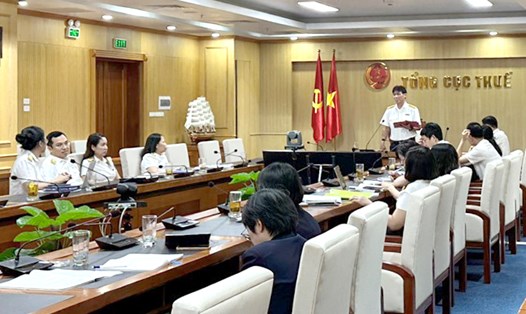 Phó Tổng cục trưởng Đặng Ngọc Minh yêu cầu việc rà soát, sửa đổi các quy định pháp luật về hoàn thuế phải đảm bảo tạo điều kiện thuận lợi nhất cho doanh nghiệp và người nộp thuế. Ảnh: Tổng cục Thuế.

