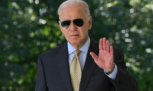 Tổng thống Mỹ Joe Biden tại Vườn Hồng, Nhà Trắng, ngày 1.9.2023. Ảnh: AFP