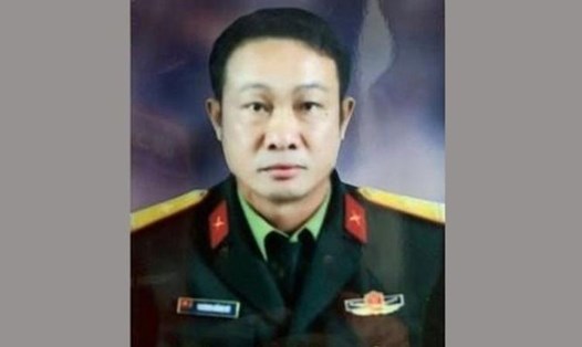 Trung tá Trương Hồng Kỳ. Ảnh tư liệu của Ban Chỉ huy quân sự thị xã Sông Cầu.