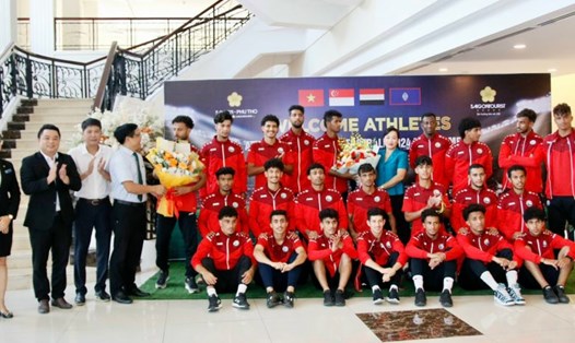 Đội tuyển U23 Yemen đã có mặt tại Việt Nam để chuẩn bị cho vòng loại giải U23 châu Á 2024. Ảnh: VFF