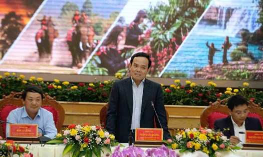 Hội đồng điều phối vùng Tây Nguyên lần thứ nhất diễn ra tại TP Đà Lạt, tỉnh Lâm Đồng. Ảnh: Nguyễn Dũng