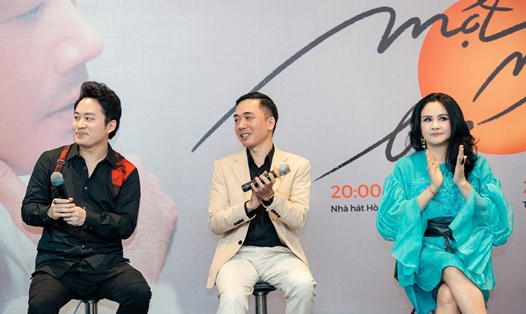 Diva Thanh Lam và ca sĩ Tùng Dương là khách mời trong liveconcert của nhạc sĩ Đỗ Bảo. Ảnh: Nhân vật cung cấp  