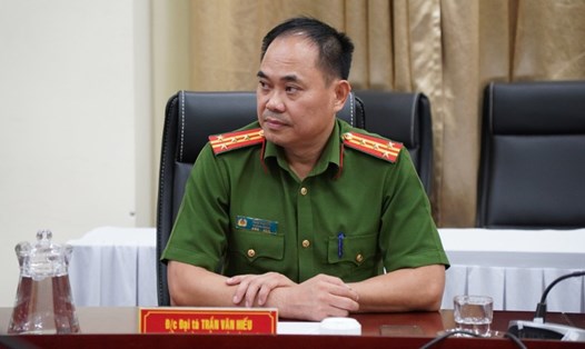Đại tá Trần Văn Hiếu được điều động giữ chức Trưởng Công an TP Thủ Đức. Ảnh: A.Tú