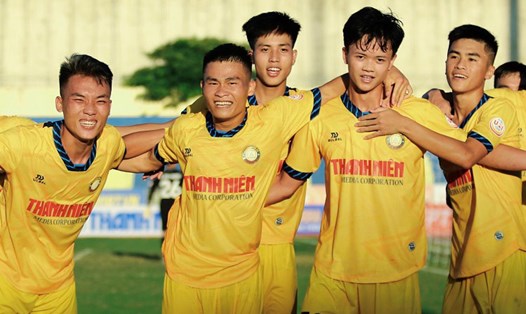 U21 Thanh Hoá có chiến thắng quan trọng trước U21 Viettel. Ảnh: Khả Hoà