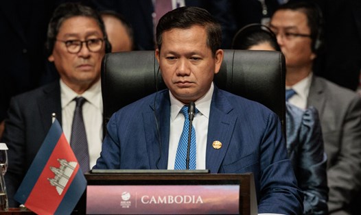Thủ tướng Vương quốc Campuchia Hun Manet. Ảnh: AFP