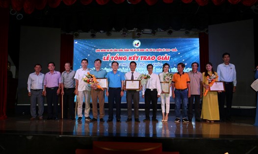 Lễ trao giải diễn ra tối ngày 20.9 tại Cung Văn hóa Lao động TPHCM. Ảnh: Huỳnh Phương