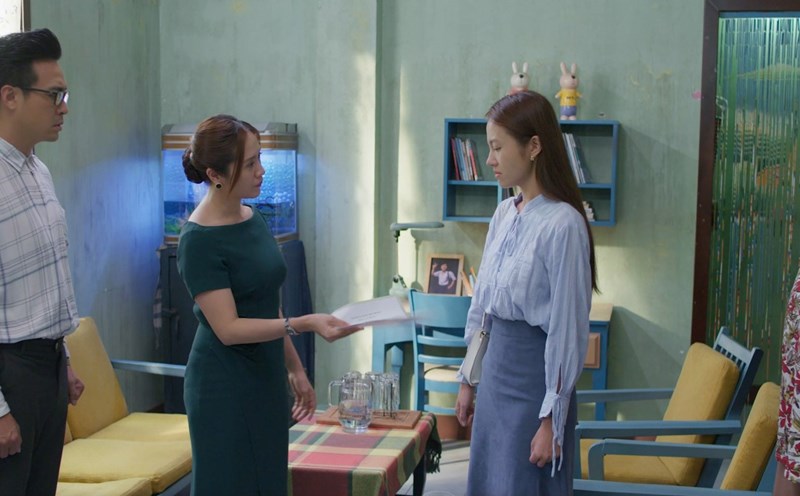 Trọng chối bỏ Trúc Mai, không muốn chia tài sản cho cô. Ảnh: NSX.