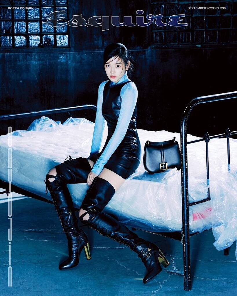 Yujin mặc đồ Fendi lên trang bìa tạp chí