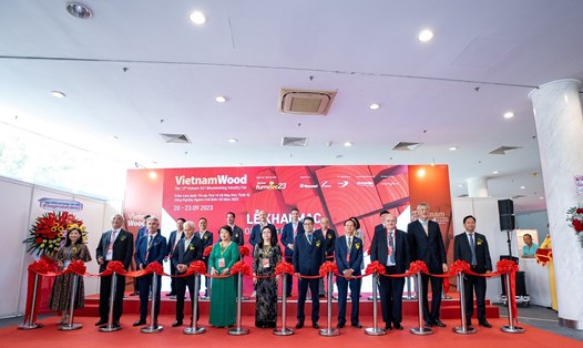 VietnamWood 2023 diễn ra tại Trung Tâm Hội Chợ và Triển Lãm Sài Gòn (SECC) từ ngày 20 - 23.9.2023. Ảnh: DN cung cấp