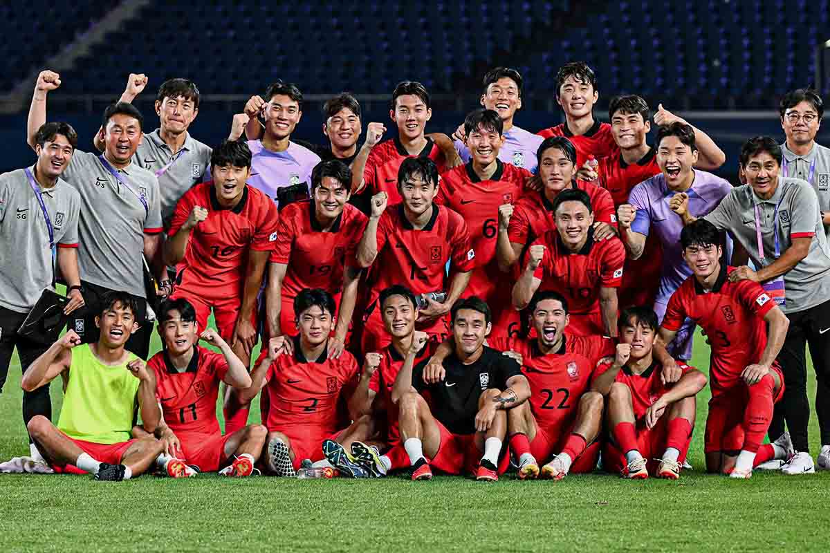 Hàn Quốc thị uy sức mạnh với chiến thắng 9-0 ngày ra quân. Ảnh: KFA