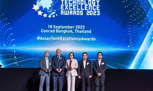Hệ thống Giáo dục Vinschool được vinh danh với bộ đôi giải thưởng tại Asian Technology Excellence Awards 2023. Ảnh: Thanh Tuyền