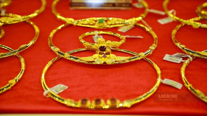 Cập nhật giá vàng chốt phiên 22.9. Ảnh minh hoạ: Phan Anh.