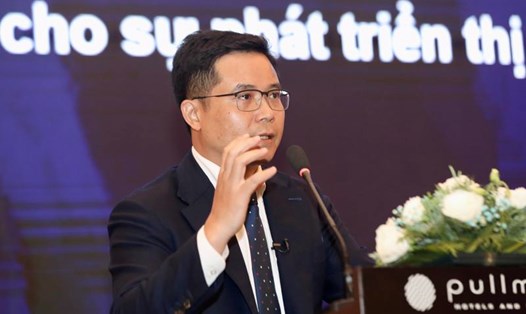 Ông Nguyễn Quang Thuân cho rằng thị trường trái phiếu doanh nghiệp đang phát triển theo chiều sâu. Ảnh: NVCC