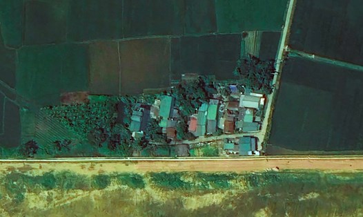 TP Điện Biên Phủ sẽ bố trí tái định cư cho các hộ dân khi bố trí được nguồn lực. Ảnh chụp từ vệ tinh