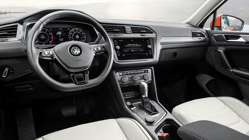 Khoang nội thất Volkswagen Tiguan. Ảnh: Volkswagen