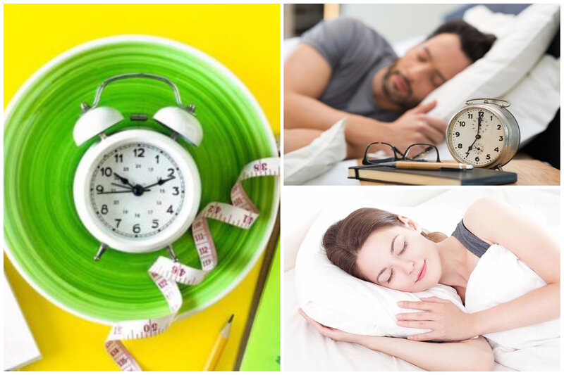 Nếu bạn đang trong quá trình giảm cân, hãy thiết lập chế độ ngủ nghỉ một cách hợp lý. Đồ họa: Bảo Thoa.