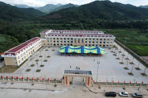 Trường THPT Bình Liêu. Ảnh: Nguyễn Hùng
