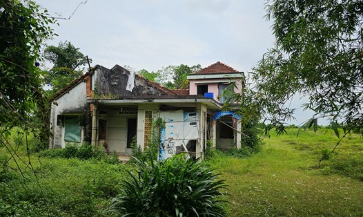 Một căn nhà nằm trong diện giải toả trong khu đất rộng hàng trăm ha thuộc Dự án Công viên Sài Gòn Safari. Ảnh: Hữu Chánh