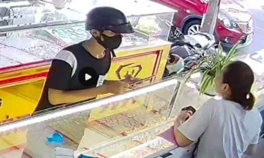 Đối tượng cướp tiệm vàng ở Đà Nẵng đã bị bắt. Ảnh: Công an Đà Nẵng