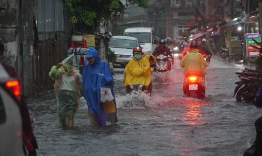 Nam Bộ đón đợt mưa lớn kéo dài. Ảnh: Nguyên Chân