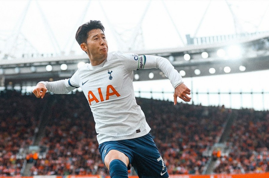 Nhưng cú đúp bàn thắng của Son Heung-min kéo lại 1 điểm cho Tottenham. Ảnh: Tottenham FC