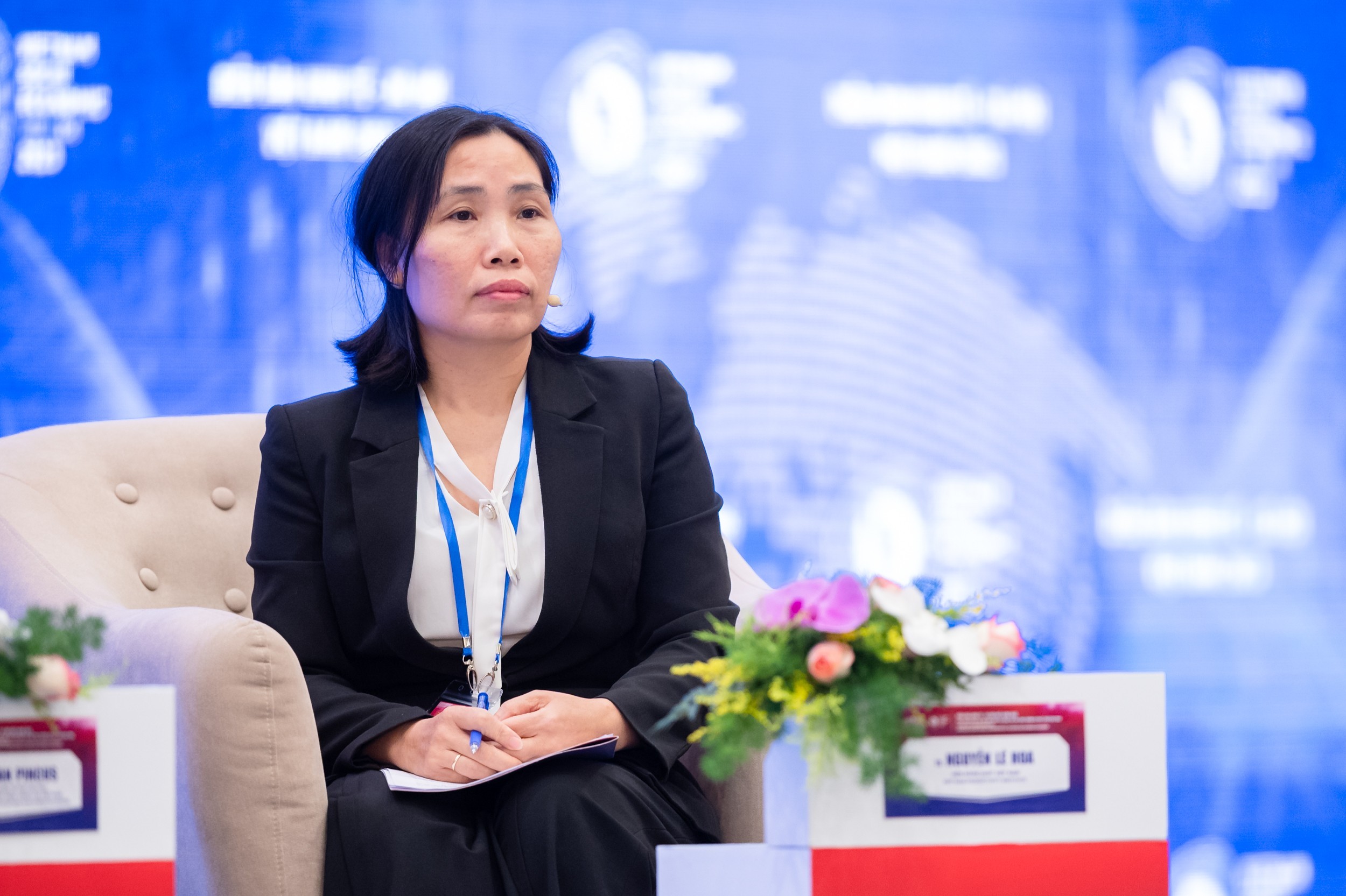 TS Nguyễn Lê Hoa - Trưởng phòng Nghiên cứu năng suất, Viện Năng suất Việt Nam. Ảnh: Ái Vân