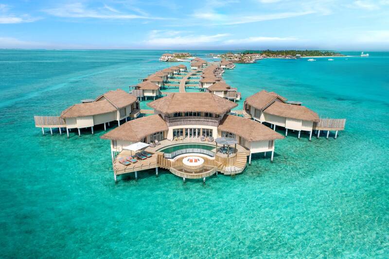 Khu nghỉ dưỡng InterContinental Maldives Maamunagau. Ảnh: IHG Hotels & Resorts.