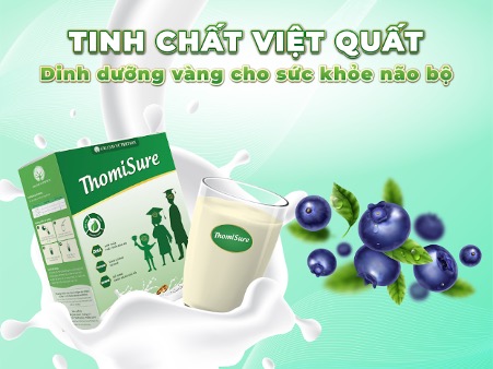 Tinh chất việt quất - dinh dưỡng vàng cho sức khỏe não bộ. Ảnh: