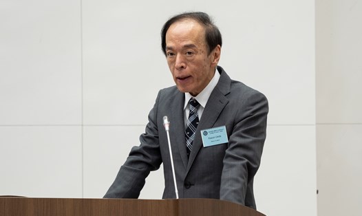 Thống đốc BOJ Ueda cho biết Ngân hàng Nhật Bản vẫn đang theo dõi biến động của đồng Yên. Ảnh: BOJ