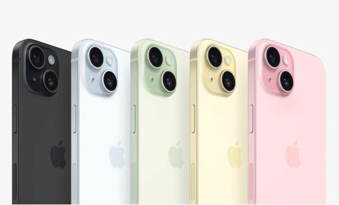 iPhone 15 vẫn tạo ra sức hút lớn đối với khách hàng tại Việt Nam. Ảnh: Apple