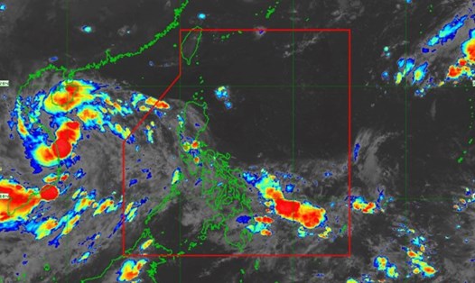 Áp thấp liên tục xuất hiện gần Philippines trong tháng 9.2023. Ảnh: PASAGA