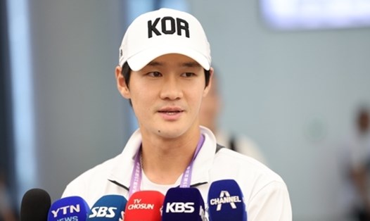 Tay vợt Kwon Soon-woo sẽ bị phạt vì hành vi không đẹp tại ASIAD 19. Ảnh: Yonhap