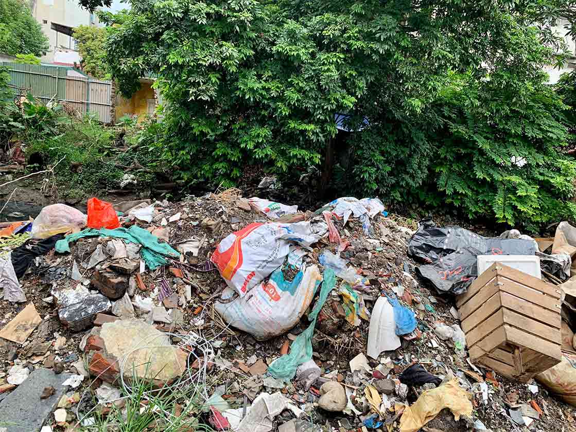 Cận cảnh bãi rác khổng lồ có thể biến thành công viên trong tương lai