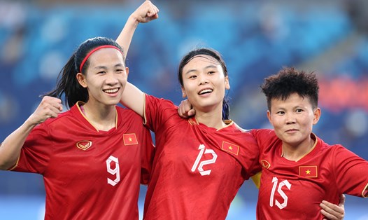 Tuyển nữ Việt Nam gặp Nhật Bản ở lượt trận cuối bảng D tại ASIAD 19. Ảnh: VFF
