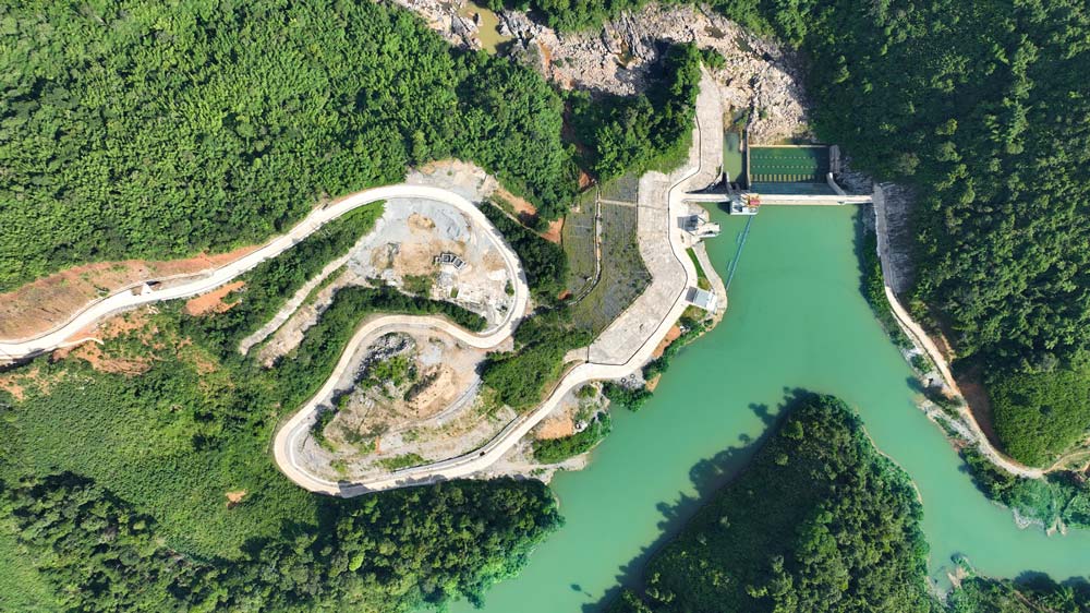 Nhà máy thủy điện Đăk Ba, Quảng Ngãi (2020-2022) – Công suất 30 MW Công trình đạt kỷ lục thi công thần tốc nhất, hiệu quả nhất, khẳng định năng lực làm chủ công nghệ trong lĩnh vực phát triển năng lượng. Ảnh: HY