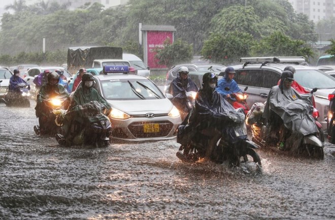 Dự báo thời gian kết thúc mưa lớn ở khu vực Bắc Bộ, Bắc Trung Bộ