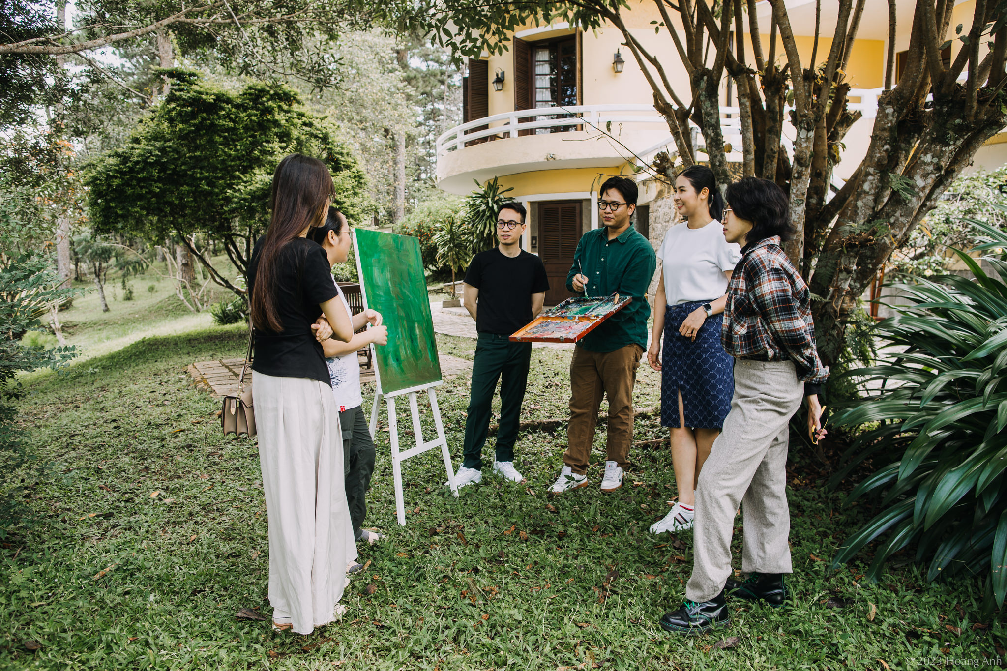 Trải nghiệm thăm trại sáng tác của các họa sĩ tại Đà Lạt