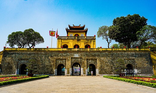 Hoàng thành Thăng Long (Ba Đình, Hà Nội) hiện là một trong những điểm đến thu hút khách du lịch trong và ngoài nước. Ảnh: Hải Danh