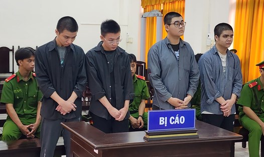 4 thanh niên ở Phú Quốc lĩnh án tù vì tàng trữ súng. Ảnh: Nguyên Anh