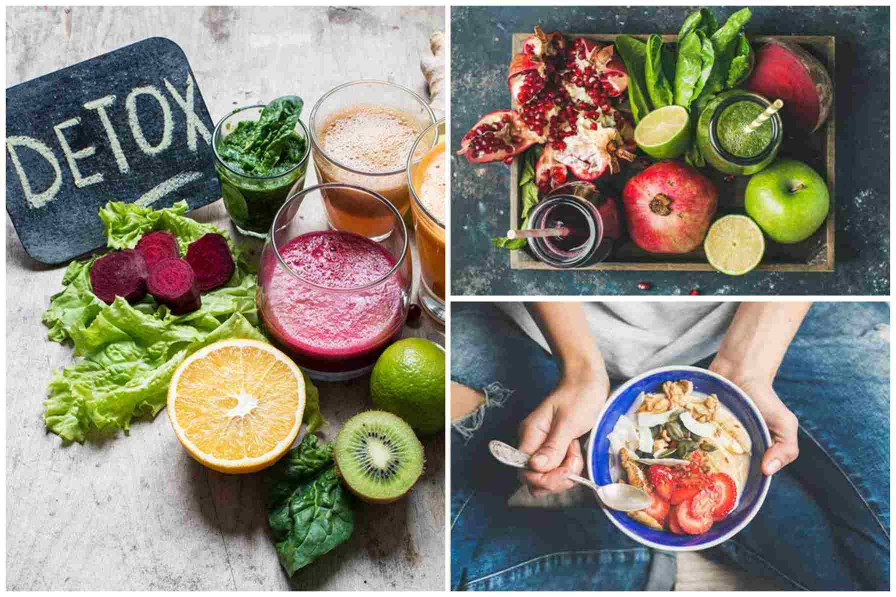 Các loại thức ăn, rau củ quả được nêu trong thực đơn ăn kiêng 7 ngày sẽ giúp cơ thể loại bỏ được các độc tố tích tụ lâu ngày, khiến cho quá trình giảm cân diễn ra hiệu quả. Ảnh: Stylecraze.