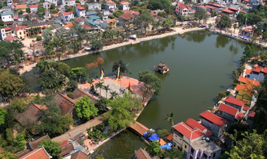 Một góc của huyện Quốc Oai (TP Hà Nội). Ảnh: UBND huyện Quốc Oai 