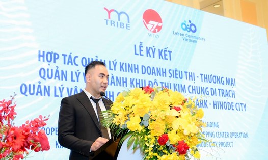 Ông Huỳnh Xuân Nhân - Chủ tịch HĐQT Tổng Công ty CP Thương mại Xây dựng. Ảnh: WTO